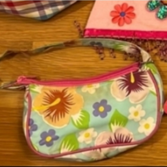 CUTE Fish Queen Bag Purse for Kids Little girls pocketbook in pink blue sequin… - Picture 4 of 8